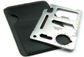 11 in 1 Stainless Steel Survival Tool Kit Pocket - 11IN1TK