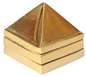 Gold Plated Metal 81 Vastu Pyramid Yantra