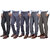 Indiweaves Combo Offer Mens Formal Trouser (Pack Of 5)
