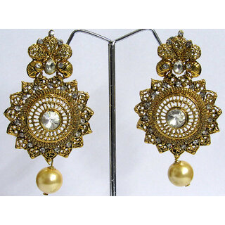                       Golden Shining Star Earring                                              