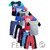 Jisha Fashion Cotton Multicolour Boys Tshirt  Track Pant (RKGHDT) ( Combo of 5 )