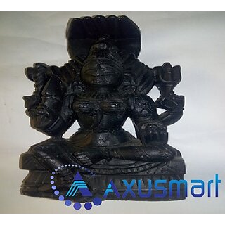 Kadapa Stone Statue Karu Mariamman Hight 8.6inch Lenth 5.6inch Wight 2kg