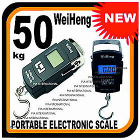 50Kg Digital Luggage Kitchen/Hook Hanging Weighing Scale with 10g Accuracy