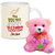 AllUPrints Valentines Day Gift For My Soul mate White Coffee Mug With Teddy - 11 oz