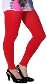 Cotton Legging For Women Red Colour