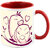 AllUPrints Surprise Your Valentine Red Coffee Mug - 11 oz