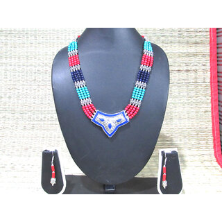 Multicolour Beads Neckalce Set Multicolour Beads Neckalce Set