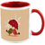 AllUPrints Beautiful Valentines Day Gift Red Coffee Mug - 11 oz