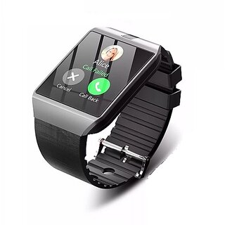 DZ09 Sim Based Smartwatch with Pedometer/ Anti-lost/ Sleep Monitor/ Camera for Android Phones - Color Strictly ASSORTED