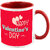 AllUPrints Enjoy The Purity Of Valentines Day Red Coffee Mug - 11 oz