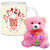 AllUPrints Love Decoration White Coffee Mug With Teddy - 11 oz