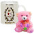 AllUPrints Best Gift For My Valentine White Coffee Mug With Teddy - 11 oz