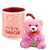 AllUPrints Be My Valentine Honey Red Coffee Mug With Teddy - 11 oz