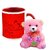 AllUPrints Happy Valentine Day Red Coffee Mug With Teddy - 11 oz