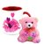 AllUPrints Kiss Of Love Red Coffee Mug With Teddy - 11 oz