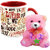 AllUPrints Love You Always And Forever Red Coffee Mug With Teddy - 11 oz
