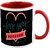 AllUPrints Love You Always And Forever Red Coffee Mug - 11 oz
