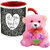 AllUPrints Love Forever Baby Red Coffee Mug With Teddy - 11 oz