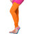 Cotton Lycra Orange Leggings.