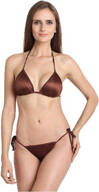 You Forever Solid Brown Pack of 1 Lingerie Sets