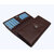 Artificial Brown Pu Leather Ladies Wallets LW0506BR