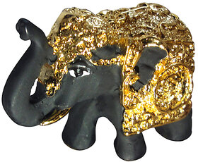 Elephant-B (Terracotta-Gold Plated)