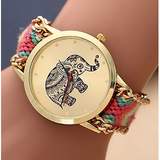                       LETESHT Hathi Dori Watch                                              