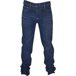 Men's Narrow Bottom Regular Fit Blue Jeans