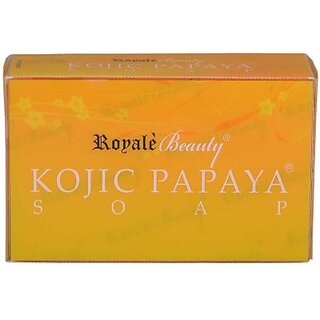 Royal Beuty Kojic Papaya Soap For Skin Whitening 3pcs (120g)