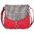 Vivinkaa Chx Red PU Sling Bag for Women