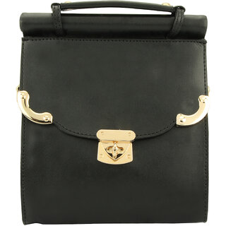 Buy D oro Black Casual Sling bag Online 1709 from ShopClues
