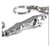 Jaguar Key Chain With Silver Metal Finish For Car, Bike  Home