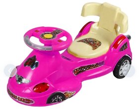 Suraj Baby matro train Shape With Back Support Musical Light MagicCarForYour kid