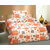 DIVINE CASA 100  Cotton 145 Tc Pigment Single Bed Sheets With 1 Pillow Cover High Wash Fastness And Soft Finish