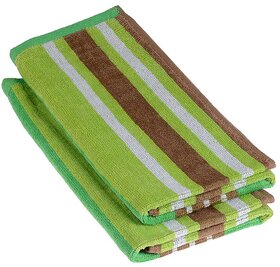 Green Color Towel