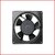 AC Small Kitchen Exhaust Fan SIZE  6.70inches (17x17x5cm) , Color  Black, Material  Aluminum Die-cast, COMPATIBLE