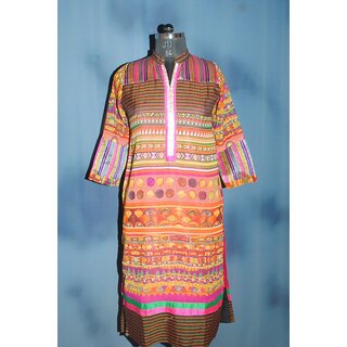                       Rayon  Georgette Printed Kurti- Mohmmad fASHION                                              