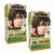 Indus Valley Organically Natural Gel Medium Brown 4.00 Hair Color- Twin Pack