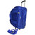 Timus Upbeat 55 Cm Ocean Blue 2 Wheel Duffle Trolley For Travel ( Cabin - Small Luggage )