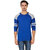 Aurelio Marco Stylish Designed Royal Blue Millange Round Neck Men T Shirt