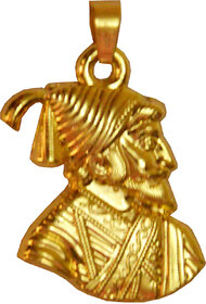 Men Style Gold   Chhatrapati Shivaji Maharaj  Pendent