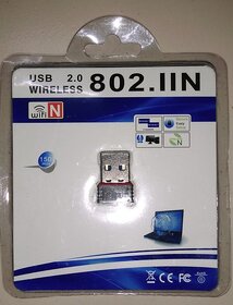 USB WIFI ADAPTER DONGLE FOR LAPTOP  DESKTOP WI FI