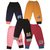 Om Shree Cotton Multicolor Track Pants For Kids (0-5 Years) - Set Of 5