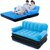 BestWay Branded Premium Velvet Inflatable 5 in 1 Sofa Bed Best Way Blue