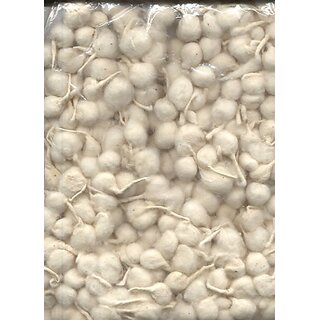                       (500 Pcs) Pooja (Round) Gol Batti Or Cotton Wicks For Lighting Puja Diya                                              