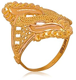 Jewels Wedding Gold and Rhodium Plated Alloy Ring for Men