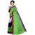 kanak new designer party wear green color cotton saree