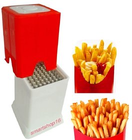 Smartshop16 White Plastic Choppers  Dicers Finger Potato Chips  French Fries Cutter