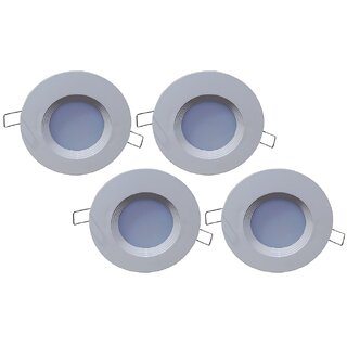                      Bene Downlight 3w, Color Of Led: Red (Pack of 4 Pcs) Ceiling Lamp                                              