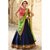 Blue Embrodiary Work Banglory Silk Bolly Wood Style Lehenga Choli With Blouse